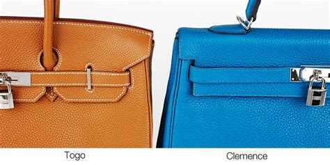 hermes clemence vs togo|hermes clemence leather bag.